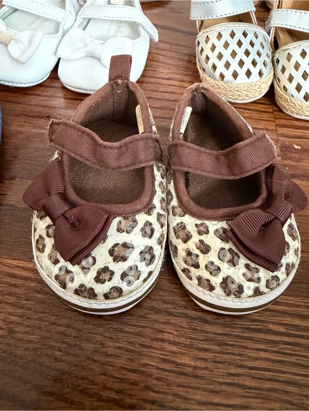 Lot of Baby Girl Shoes Size 0-1